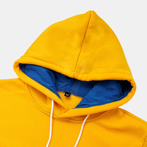 Vêtements d'hiver en promotion, logo personnalisé, sweat-shirt en molleton uni pour homme, haute qualité, vente en ligne - Product Image 3