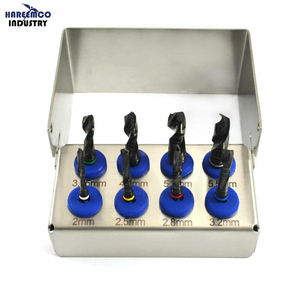 Kit d'instruments de perçage pour implants dentaires de marque personnalisée, ensemble d'instruments manuel en acier inoxydable certifié CE, garantie de 5 ans - Product Image 1