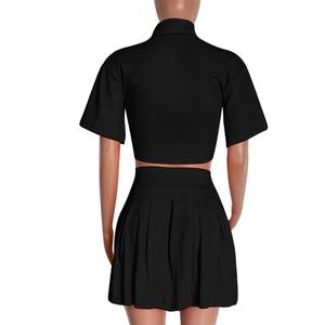 Ropa de gimnasio personalizada de alta calidad de talla grande para mujer, conjunto de entrenamiento de Yoga sin costuras, patrón sólido, traje de gimnasio - Product Image 3