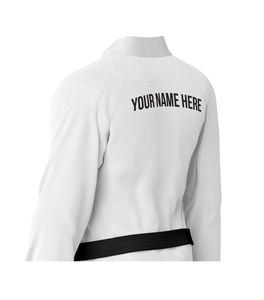 ชุดยูนิเซ็กซ์สำหรับศิลปะการต่อสู้ BJJ ทำจากผ้าโพลีเอสเตอร์ผสมคอตตอน ขายดีมาก รับสกรีนโลโก้ ราคาถูกมาก - Product Image 3