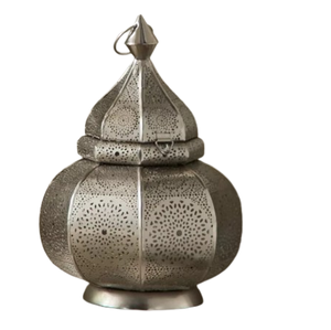 <b>Moroccan</b> Design Lantern Home Decoration & Wedding Party Decoration Shiny Polished Handmade Hanging Candle Lantern - Product Image 1