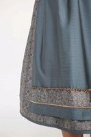 Deutsches Traditionelles Oktoberfest Trachten Dirndl für Damen mit Bluse, Schürze und Bestickung – Auch Wunderschön als Koreanisches Kleid