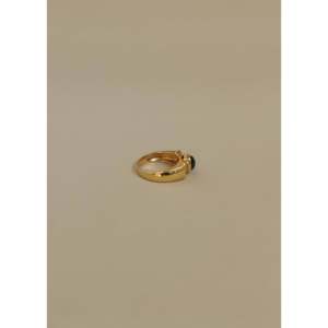 Anillo Vintage de Zafiro Azul de 14k, Anillo de Diamantes Chapado en Oro de 18k para Uso Diario, Promesas y Bodas - Product Image 3