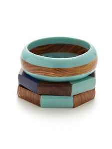 India Manufactured Fashion <b>Wooden</b> Resin <b>Bangles</b> Multiple Colors Available - Product Image 3