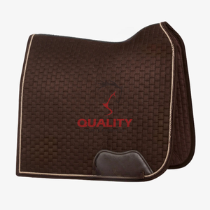 Tapis de selle de cheval anglais premium durable tissu respirant en gros doublure douce conception équestre confortable pour l'entraînement - Product Image 5