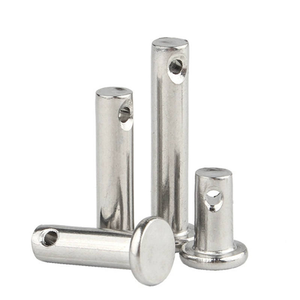 Goupille de fixation à tête plate M3 M4 M5 M6 M8 M10 M12 pour goupille R et goupille fendue avec trou - Product Image 1