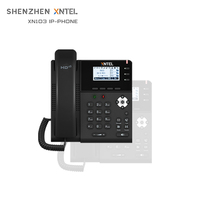 Téléphone IP d'entrée de gamme XNTEL XN103 avec téléphone VoIP d'appel de conférence à trois voies