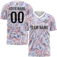 Ensemble d'uniformes de football personnalisables - 100% coton, manches courtes, séchage rapide, unisexe, adulte, toutes saisons