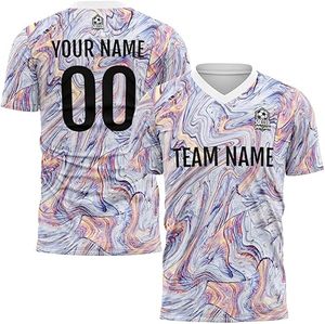 Conjunto de Uniforme de Fútbol Personalizable - 100% Algodón, Manga Corta, Secado Rápido, Unisex, Adulto, Todas las Temporadas - Product Image 2