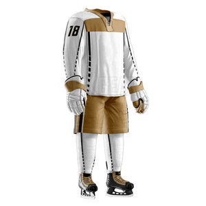 Uniforme de hockey sobre hielo para hombre, cómodo, con tela transpirable y opciones de tamaño personalizado para equipos - Product Image 3