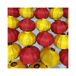 Linterna de seda superventas para colgar al aire libre Hoi An colorido vietnamita para decoración de restaurante/linternas de seda vietnamitas - Product Image 1