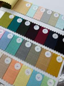 ChromaCot Tissu de chemise et de robe en coton 100% multicolore | Doux, respirant et de qualité d'exportation - Product Image 2