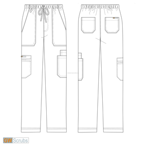 Uniformes Médicos de Alta Calidad al por Mayor, los Más Vendidos del 2024, para Doctores y Enfermeras, Uniformes OEM para Hombres, de Sarga de Poliéster y Elastano - Product Image 6