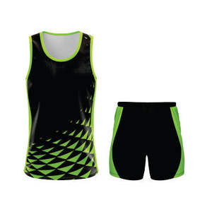 Nouveau design Maillots pour hommes Impression par sublimation personnalisée Singulet d'athlétisme à séchage rapide uniformes d'athlétisme et d'athlétisme - Product Image 6