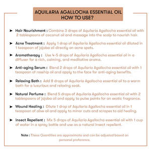 Aceite Esencial Puro de Aquilaria Agallocha al 100% para Hidratar, Aclarar, Reafirmar y Nutrir el Cuerpo, Ingrediente Orgánico de Madera - Product Image 4