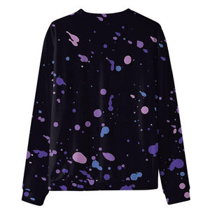 Sweat-shirt pour homme en mélange polaire respirant, séchage rapide, écologique, avec impression numérique personnalisée, collection Hiver 2026 - Vente en gros - Product Image 2