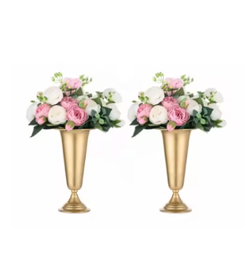 European Marvelous Elegant Flower Vases New Arrival Designer <b>Metal</b> Home & Wedding Decoration Flower Vases Top Trending - Product Image 5
