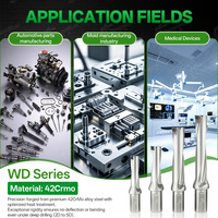 مثقاب WDXT ثلاثي الأبعاد قابل للتبديل ذو ساق مسطح عالي الدقة للحفر السريع، مناسب لمراكز التشغيل وآلات التفريز CNC