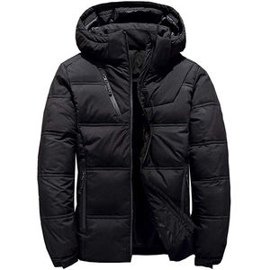 Fabricant de vestes matelassées pour hommes Manteau matelassé à capuche, chaud et décontracté, mode, vêtements de rue, vêtements d'extérieur, veste matelassée pour hommes - Product Image 1