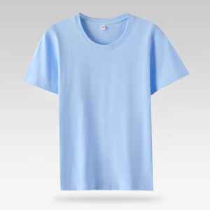 T-shirt en jersey à manches courtes 100% coton personnalisé OEM pour tout-petits garçons T-shirts pour hommes de haute qualité, respirants et décontractés de grande taille - Product Image 6