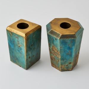 Une pièce unique et naturelle avec des morceaux de bois flotté suspendus dans une résine transparente, lui donnant un aspect calme et inspiré de l'océan. - Product Image 4