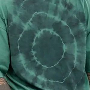 Venta al por mayor último diseño de algodón de gran tamaño personalizado Tie-dye hombres camisetas de moda de verano desgaste de los hombres camisetas - Product Image 5