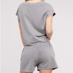 Custom Logo <b>Women's</b> Gym Workout <b>Shorts</b> Set High Elasticity Two-Piece <b>Bermuda</b> <b>Shorts</b> Suit Customized Clothing - Product Image 6