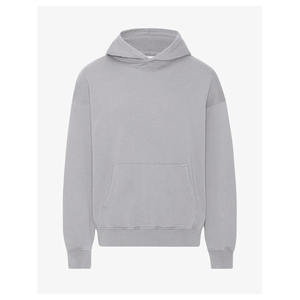 Vente en gros 350GSM broderie 3D recadrée sweat à capuche surdimensionné hommes haute qualité personnalisé lourd sérigraphié sweat à capuche - Product Image 4