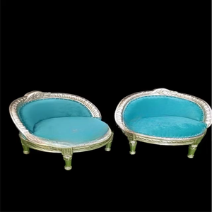 Sillas de lujo con respaldo alto para reina y Rey, artículo decorativo para bodas y fiestas para el hogar, excelente decoración del hogar - Product Image 1