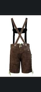 Shemax Trachten shorts pour hommes lederhosen gris ombré OEM personnalisé nouveau bavarois oktoberfest lederhosen - Product Image 5