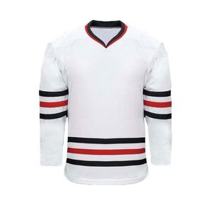 Maillot d'entraînement en maille unisexe Vêtements de sport Pantalon de hockey sur glace pour adulte avec impression numérique Maillot de hockey à sublimation OEM Chemises de hockey sur glace - Product Image 5