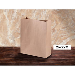 Sacs alimentaires Kraft 26x9cm Papier Kraft B2B - Product Image 1