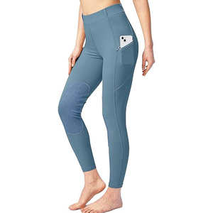 Pantalon d'équitation en gros d'usine Jodhpur et culotte femmes hommes équestre Chaps pantalon extensible équitation Leggings - Product Image 3