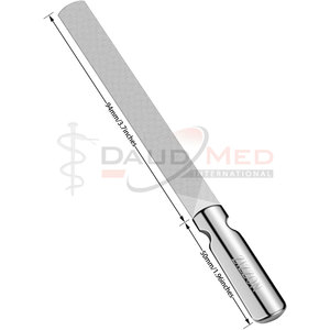 Limas de uñas profesionales de doble cara, Lima de manicura de acero inoxidable reutilizable de alta resistencia para mujeres y hombres, ideal para herramientas para el hogar - Product Image 4