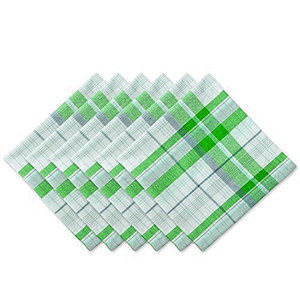 Serviettes en tissu personnalisé imprimé 100% coton serviettes en coton lavables pour les fêtes noël Thanksgiving mariages dîner surdimensionné - Product Image 6