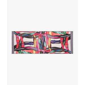 Pañuelo de Seda Twill con Diseño Floral Vintage - 90x90 cm Cuadrado Aker Sport - Product Image 1