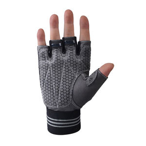 Nice Style Nouvelle Arrivée Noir Et Gris Couleur Eco Friendly Personnalisé Fait Nouveaux Gants D'haltérophilie PAR DES INDUSTRIES INCROYABLES - Product Image 6