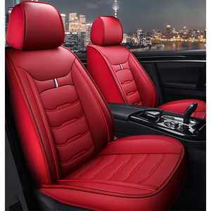 Housse de siège de voiture classique imperméable, ensemble universel <span class=keywords><strong>noir</strong></span> <span class=keywords><strong>et</strong></span> <span class=keywords><strong>rouge</strong></span> - Product Image 3