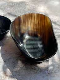 Cuenco de cuerno Real de lujo con logotipo personalizado, tamaño mediano, 8 vajilla, superventas, vajilla decorativa de Búfalo, cuenco para servir, afeitado - Product Image 2