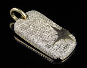 Pendentif GOAT de luxe serti de diamants Moissanite, plaqué or sur argent sterling, bijou Hip Hop personnalisé, pièce maîtresse - Product Image 4