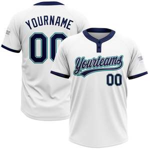 Customized High Quality 100% Polyester <b>Baseball</b> Jersey Heat-Transfer Printed Breathable Quick Drying Moisture Wicking - Product Image 1