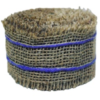 Ruban en jute personnalisé écologique, imprimé en relief, doré, marque Latifi, moderne, doux, fait main, personnalisations de cadeaux, promotionnel