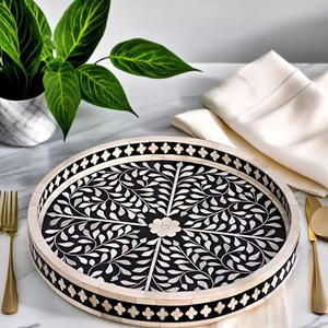 ไม้ถูพื้นแบบฝังลายกระดูกถาดเสิร์ฟแม่ของไข่มุกของใช้ในบ้านโรงแรมดีไซน์ล่าสุด - Product Image 4