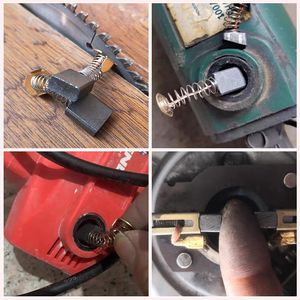 Todo Tipo de cepillos de carbono para herramientas eléctricas personalizadas, cepillo de Motor eléctrico de carbono - Product Image 6