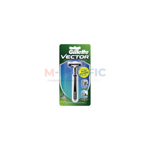 Maquinilla de Afeitar Gillette Vector de Doble Hoja y Repuestos, Paquete Múltiple, Origen Vietnam - Product Image 1