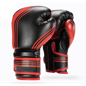 Guantes de Boxeo de Cuero Vacuno Genuino de Alta Calidad, con Logotipo Personalizado, Correa Ajustable, Guantes de Entrenamiento para Marcas Privadas y Gimnasios - Product Image 1