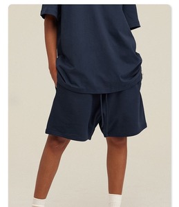 Nuevo OEM ODM Verano 120g Sólido Secado rápido Peso pesado Entrenamiento Gimnasio Pantalones cortos para hombres con diseño de logotipo personalizado - Product Image 5