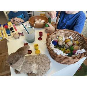 ไข่ทำจากไม้ธรรมชาติที่เรียบเนียนสำหรับระบายสีตกแต่งอีสเตอร์งานฝีมือแบบทำมือและโครงการศิลปะ - Product Image 4