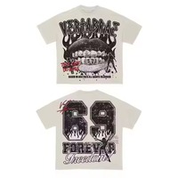 Conjunto de Camiseta Oversize con Hombros Caídos y Pantalones Cortos a Juego, Ropa Urbana Personalizada para Hombre, Diseño OEM, Transpirable, Verano, 100% Algodón