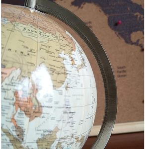 Gold <b>Glass</b> Aluminum <b>Globe</b> Metal Customized Aluminum Revolving <b>Globes</b> Wholesale Prices Custom Size & Finishing - Product Image 3
